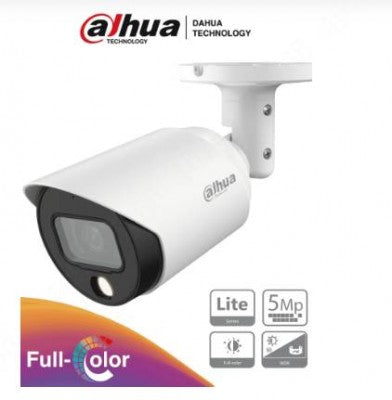 DAHUA HAC-HFW1509TN-LED - Camara Bullet Full Color de 5 Megapixeles/ Lente de 2.8mm/ 112 Grados de Apertura/ Leds para 20 Metros/ Metalica/ WDR de 120 dB/ - DAHUA HAC-HFW1509TN-LED - Camara Bullet Full Color de 5 Megapixeles/ Lente de 2.8mm/ 112 Grados de Apertura/ Leds para 20 Metros/ Metalica/ WDR de 120 dB/ -